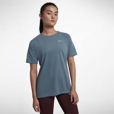 Nike Dri Fit Tailwind Women S Short Sleeve Running Top Running Tops Womens Shorts Tops