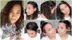 The simplest of all styles is to straighten hair in the manner of it is damp after that utilize a hair spray and a hairdryer for air it. Easy Hairstyles For Long Curly Hair For School Novocom Top