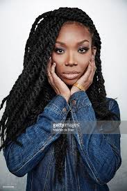 Brandy Norwood Prepares For Her Broadway Debut As Roxie Hart In Marley Twist Hairstyles Marley Hair Natural Hair Styles