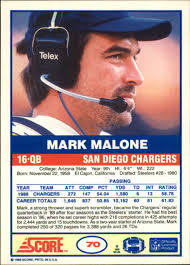 1989 Score #70 Mark Malone