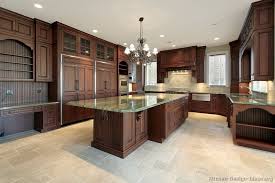 Modern kitchen with dark stain shaker cabinets. Home Design Types Of Wooden Cabinetry Silver Bell Furniture