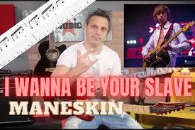 Wrong g chord in the first verse, should be f#m instead. Maneskin I Wanna Be Your Slave Tab Chitarra Guitar Tabs