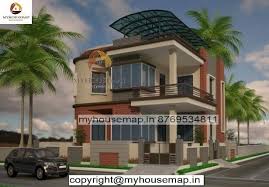 A villa is basically a house where a family can spend their time together. Modern Villa Elevation Design With Bungalow Elevation Design