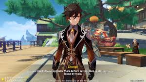 Genshin Impact Final Story Quest New Characters Zhongli Qiqi Baizhu Ganyu Cbt3 Youtube