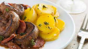 Lamb Kidneys With Sherry Sauce And Butter Potatoes Good Food Channel Recipe Lamb Recipes Offal Recipes Food