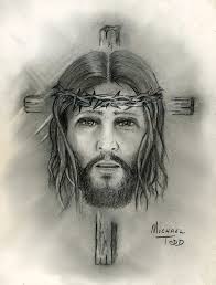 Drawing of christ, sketch of jesus, religious art, savior of the world, pencil sketch, christian, lds, mormon. Jesus Christ Drawing By Michael Todd