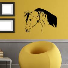 Save money online with horse decor deals, sales, and discounts october 2020. Removable 57x80cm Horses Head Room Wall Decal Art Bedroom Sticker Home Decor Horse Wall Sticker Vinyl Wall Paper A 130 Stickers Home Decor Vinyl Wallstickers Home Aliexpress