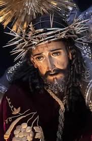 Hermosa imagen de Jesús Nazareno de la iglesia de la,Merced,bendice a...