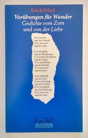 Es ist, was es ist, sagt die liebe. Vorubungen Fur Wunder Amazon De Fried Erich Bucher