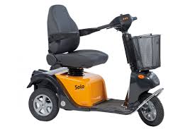 Electric mobility scooter - Solo - Life & Mobility - 4-wheel ...