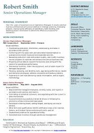 Looking for resume sample professional business operations manager examples? Operations Manager Resume Samples Qwikresume