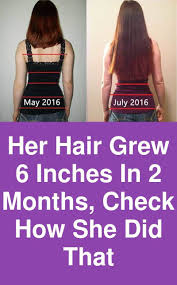 But don't get cocky (pun absolutely intended). Her Hair Grew 6 Inches In 2 Months Check How She Did That Isn T It Amazing 6 Inches Growth In Just 2 Mo Extreme Hair Growth Help Hair Grow Quick Hair Growth