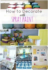 How To Decorate With Spray Paint Diy Decor Crafts Diy Projects Spray Paint Projects