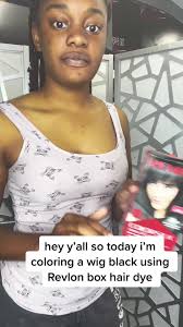 How to Color a Wig Black with Revlon Box Dye: Step-by-Step Tutorial