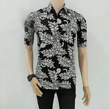 Model baju batik kantor kombinasi kain polos. Wa 0857 4217 7380 Terlaris Produsen Model Kemeja Pria Lengan Pendek Kombinasi Batik Medan Pusat Pabrik Baju Batik