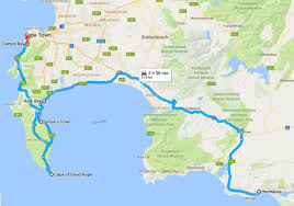 Cape of good hope map. The Cape Of Good Hope Cape Point The Wanderlust Effect