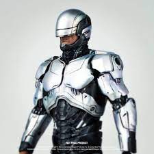 Robocop V1 Painted Prototype Threezero Robocop Prototype Actionfigure Collectible Robocop Sci Fi Films Movies