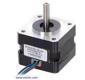 Pololu - Stepper Motor: Bipolar, 200 Steps/Rev, 35×28mm, 10V, 0.5 A/Phase