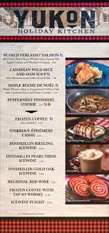 Yukon Menu Board With Photos Holiday Menus Food Food Photo