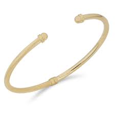 Okay, okay, you caught us: 14k Yellow Gold 3 Mm Hinged Bangle Bracelet 7 5 Inches On Sale Overstock 14155841