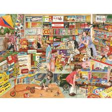 Bits And Pieces Jigsaw Puzzles 500 Pieces Toy Shop 500 Piece Jigsaw Puzzle Bits And Pieces In 2020 Nostalgic Toys Larger Piece Jigsaw Puzzles Jigsaw Puzzles