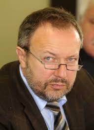 Thomas Hartz, Bürgermeister der Gemeinde Ensdorf, am Dienstag (04.11.2008)  bei der EVS