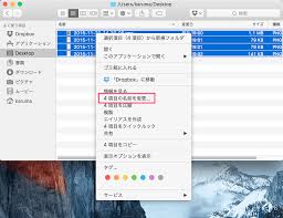 Mac 複数のファイル名を一括で変更 リネーム 連番 置換 Pc設定のカルマ