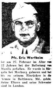 Soldiers from New York: Jewish Soldiers in The New York Times, in World War  Two: February 25, 1945 (On the ground…)