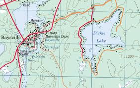 What was the original depth of lake rousseau? Dickie Lake Lake Of Bays