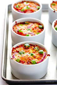 Easy Quinoa Pizza Bowls Gimme Some Oven Recipe Recipes Easy Quinoa Pizza Bowl