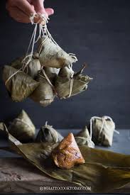 In honor of joyce chen participating restaurants and trucks: Easy Hokkien Bak Chang Zongzi Sticky Rice Dumplings