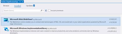 May 24, 2021 · after installation, you'll see an entry for microsoft edge webview2 runtime under control panel > programs > programs and features. Webview2 Edge Browser In Mfc C Application Codeproject