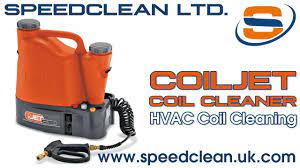 Speedclean Coiljet Cj 125 Portable Coil Cleaning System Youtube
