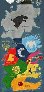 If anyone can match wits with westeros' baddest, it would be the villains of the dc universe. No Spoilers The World Of Game Of Thrones Major Houses And Land Holdings By Teesha Kendrick Gameofthrones