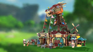 The Legend Of Zelda Botw Stables Breath Of The Wild Lego Zelda Legend Of Zelda