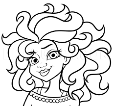 They contain the most notable protagonists from all parts of the story: How To Draw Leona From Star Darlings Coloring Page Trace Drawing