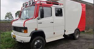 Mercedes Vario 814d Doka Double Cab 4x4 Chassis Expedition Truck Mercedes Mercedes Van
