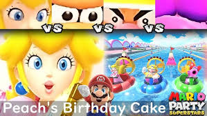 Mario Party Superstars Daisy vs Peach vs Rosalina vs Birdo in Horror Land