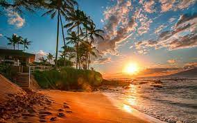 Hawaii Wallpapers High Quality Sunsets Hawaii Hawaii Ocean Sunset Beach Hawaii