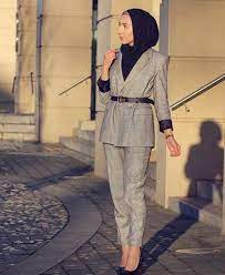 Tesettur Pantolon Ceket Modelleri Ve Kombinleri Alimli Kadin Tesettur Pan Tesettur Tunik Modelleri 2 Woman Suit Fashion Hijab Fashion Muslim Fashion Outfits
