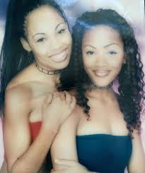MeaganGood with her older sister #LaMyiaGood (who was in the early 00s R&B  group Isyss)