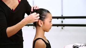 You can use elastic bands in her favorite color. Ballet Bun For A Performance Youtube