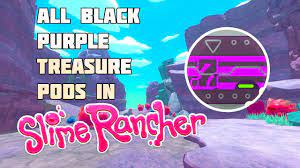 With the first upgrade, players will be able to unlock the green treasure pods throughout slime rancher. How To Find All Black Purple Treasure Pods In Slime Rancher 1 0 1e Version Youtube