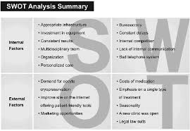 Practical Example Of A Swot Analysis Summary Download