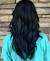 Ombre Midnight Blue Hair