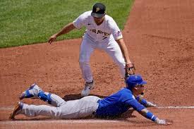 His father's name is angel luis baez and his mother's name is. Javier Baez And Cubs Baffle Pirates Infielders In Wild Play The New York Times