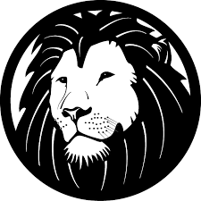 Lion tattoo design and style made with black and gray ink. Lion Tattoo Free Vector