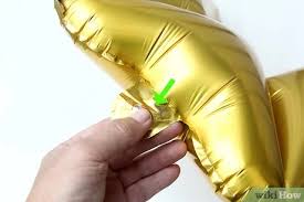 Air will very slowly leak from the knot. How To Inflate A Helium Balloon With Pictures Wikihow
