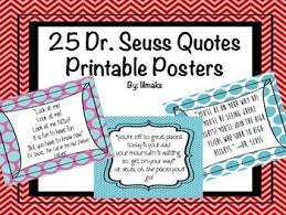 dr seuss quotes 25 printable posters by lilmaks tpt