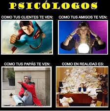 Cada 30 de abril, se celebra en nuestro país el día del psicólogo, en el cual se reconoce al profesional de la psicología, su labor, entrega y esfuerzo que contribuye con la salud mental de las personas. Como Ven A Un Psicologo Memes Psicologia Psicologa Dia Del Psicologo